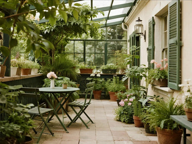 Jardin moderne