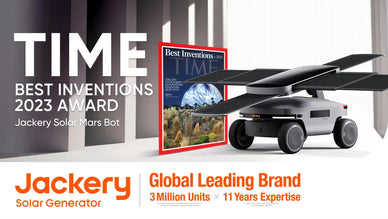 Jackery Solar Mars Bot remporte le prestigieux prix TIME des meilleures inventions de 2023
