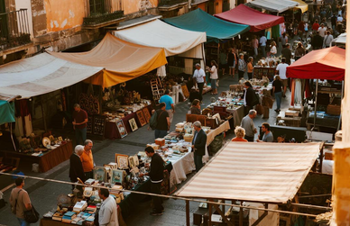 marché aux puces