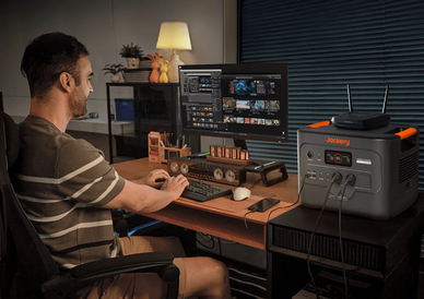 Divertissement en ligne avec Jackery