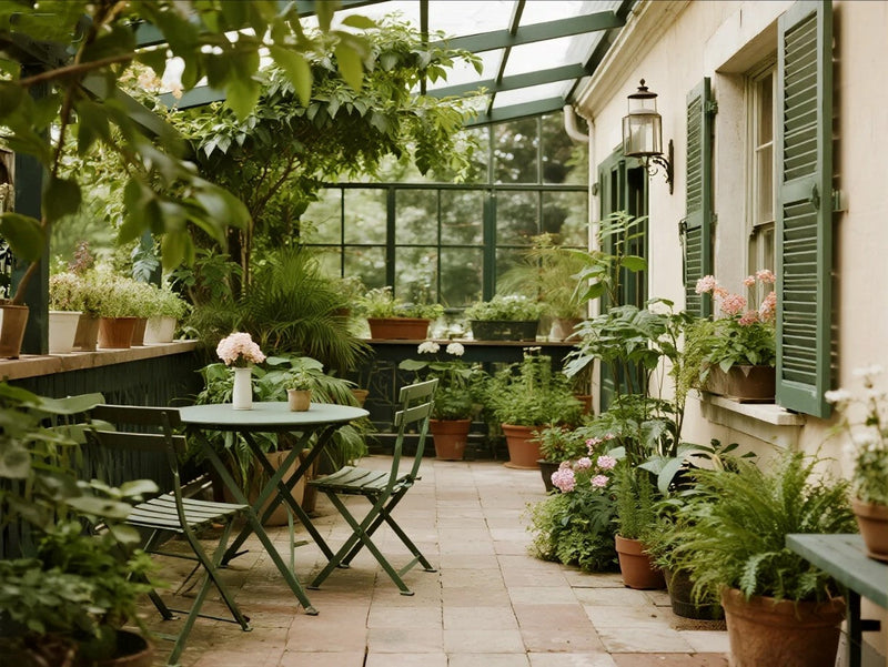 Jardin moderne