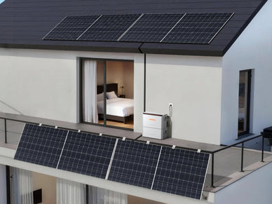 panneau solaire plug and play avec batterie