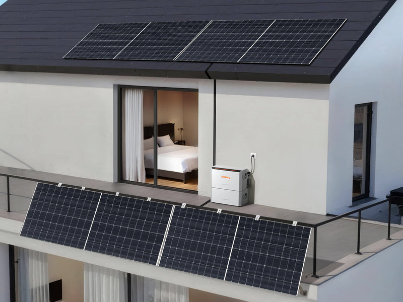 panneau solaire plug and play avec batterie