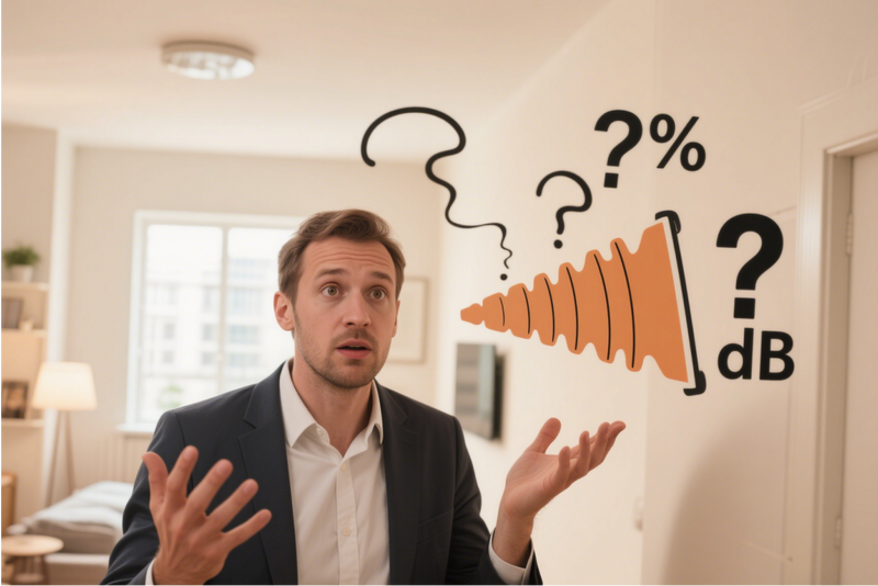 Homme curieux des décibels du générateur