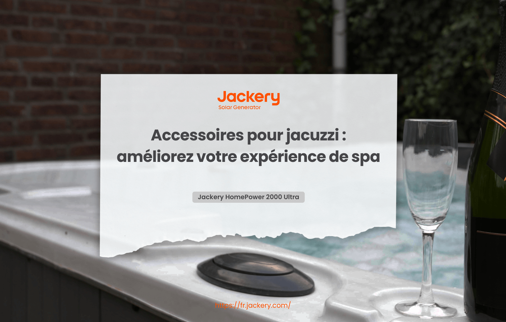 Accessoires pour jacuzzi : améliorez votre expérience de spa