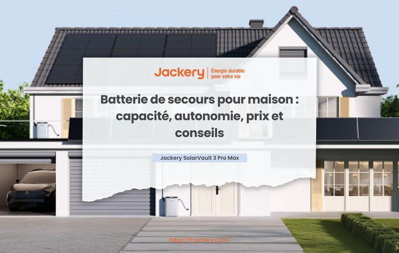 Batterie de secours pour maison