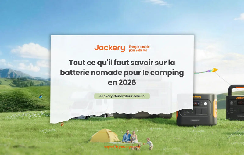 batterie portable camping