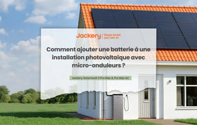 batterie pour panneau solaire avec micro onduleur