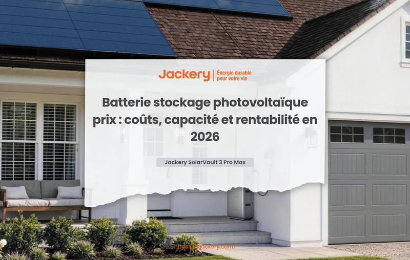 Batterie stockage photovoltaïque prix