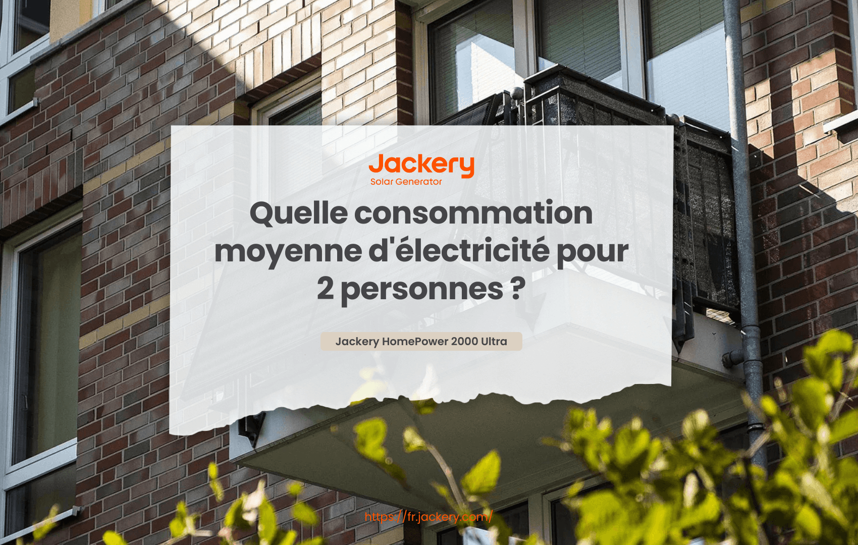 Quelle consommation moyenne d'électricité pour 2 personnes ?