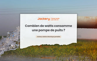 consommation électrique d'une pompe à eau