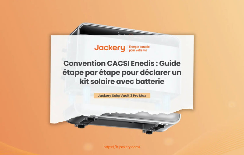 Convention CACSI Enedis : Guide étape par étape pour déclarer un kit solaire avec batterie