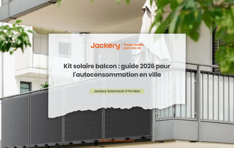 kit solaire balcon