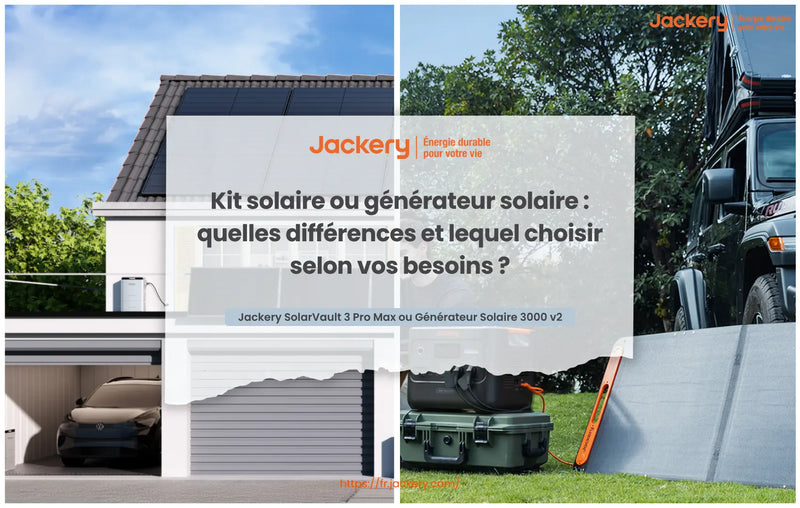 kit solaire ou générateur solaire