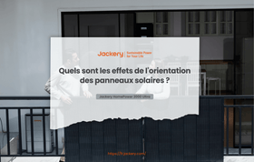 orientation panneau solaire