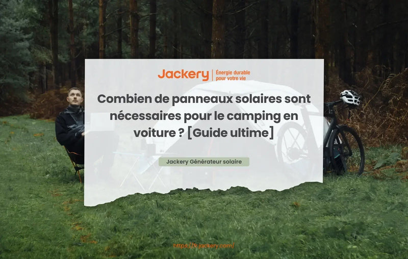 panneau solaire pour camping en voiture