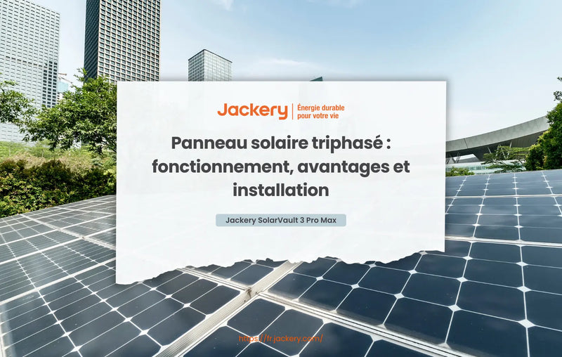 panneau solaire triphasé