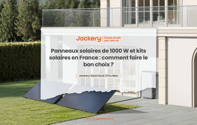 panneaux solaires 1000W et kits solaires