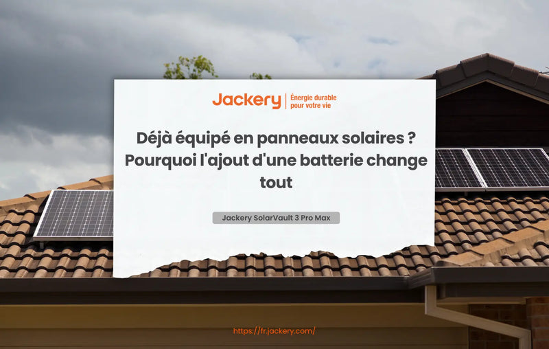panneaux solaires installés
