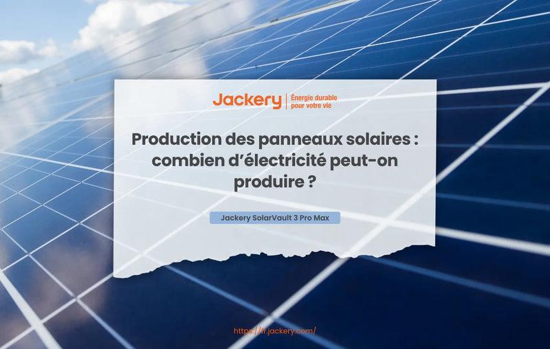Production des panneaux solaires