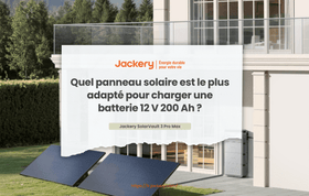 quel panneau solaire pour recharger batterie 12v 200ah