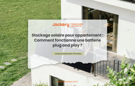 stockage d'énergie solaire pour appartement