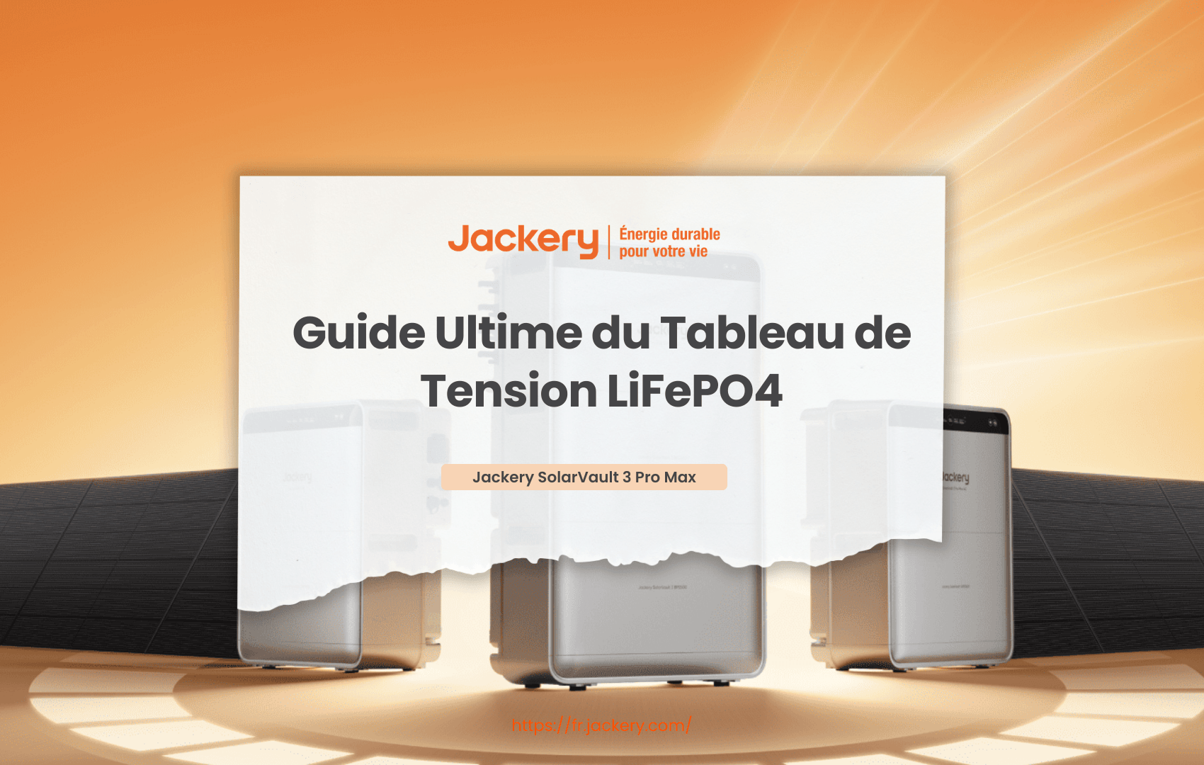 Guide Ultime du Tableau de Tension LiFePO4