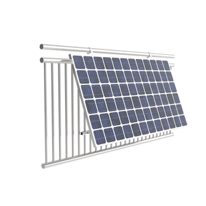 Support de panneau solaire pour balcon pour 1 panneau