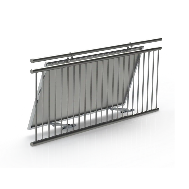 Support de panneau solaire pour balcon pour 1 panneau