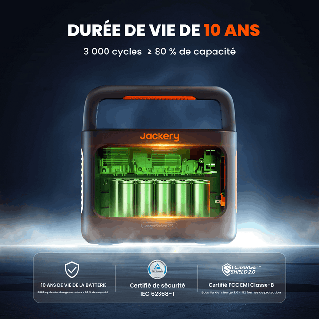 Jackery Explorer 240 v2 Station électrique portable