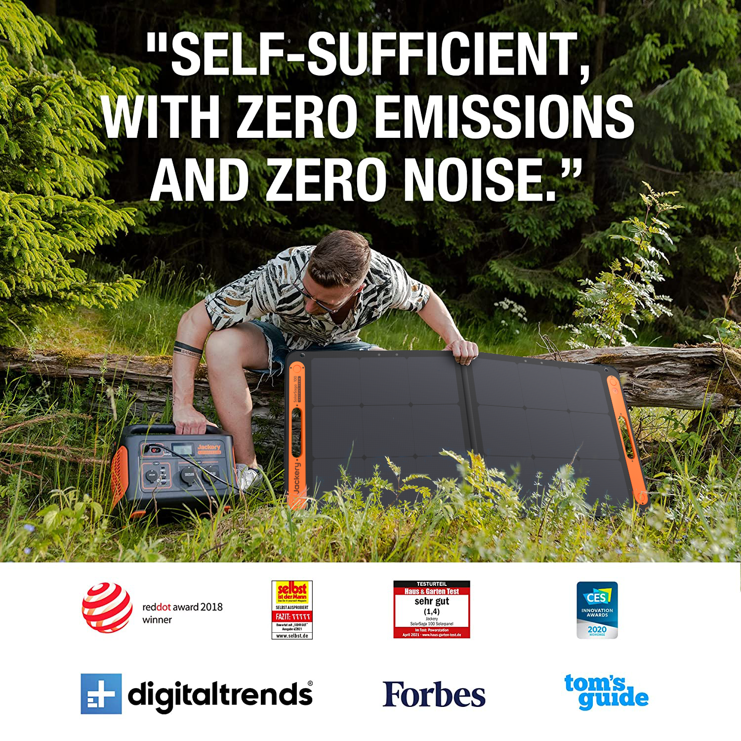 Jackery Panneau solaire SolarSaga 100W