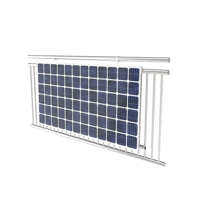 Support de panneau solaire pour balcon pour 1 panneau