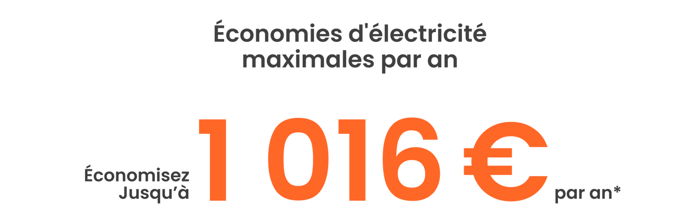 Solarvault 3 économies annuelles maximales jusqu'à 1016 eur par an