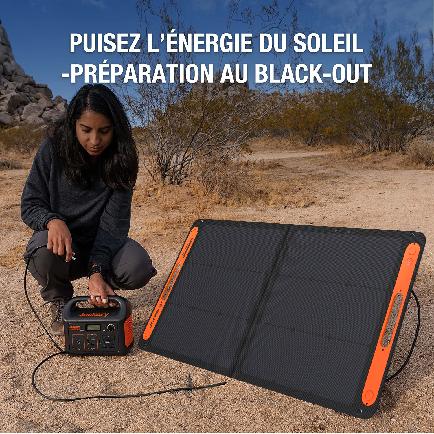 Jackery Panneau solaire SolarSaga 100W