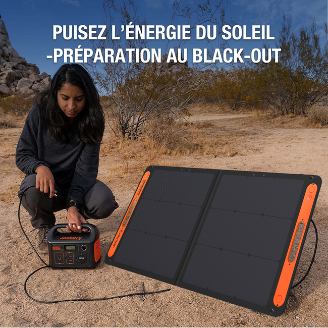 Jackery Panneau solaire SolarSaga 100W
