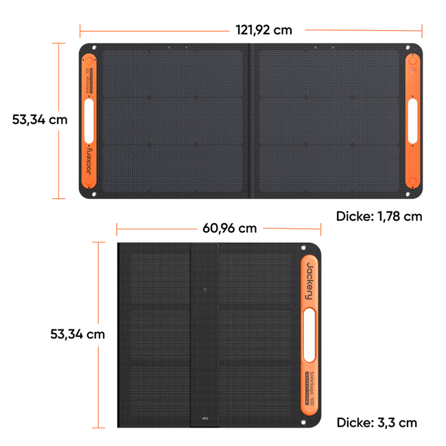 Jackery Panneau solaire SolarSaga 100W