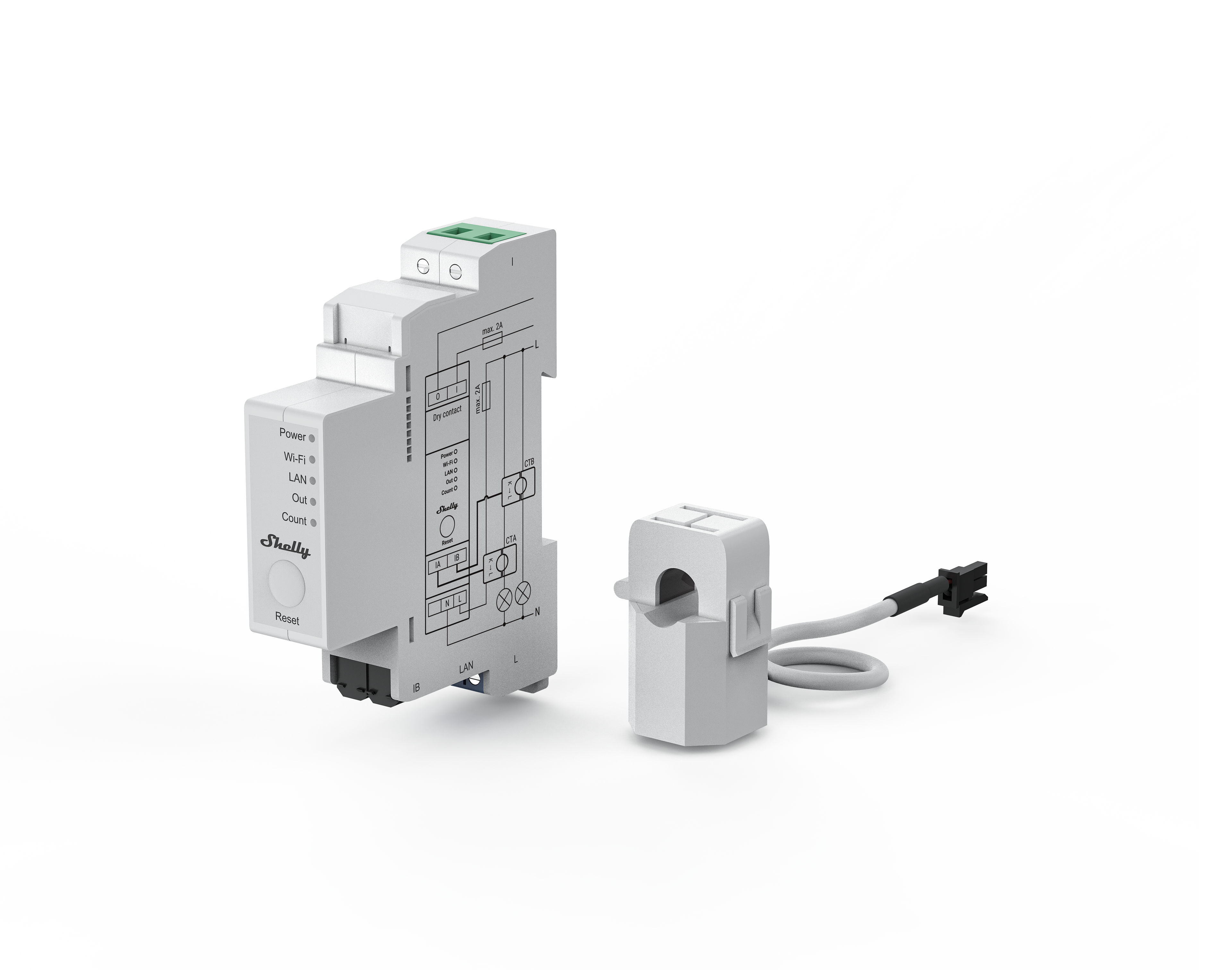 Shelly Pro EM 50 Compteur électrique intelligent