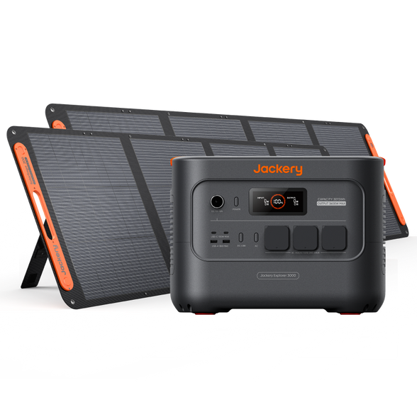 Explorer 3000v2 + 2×Solarsaga 200W