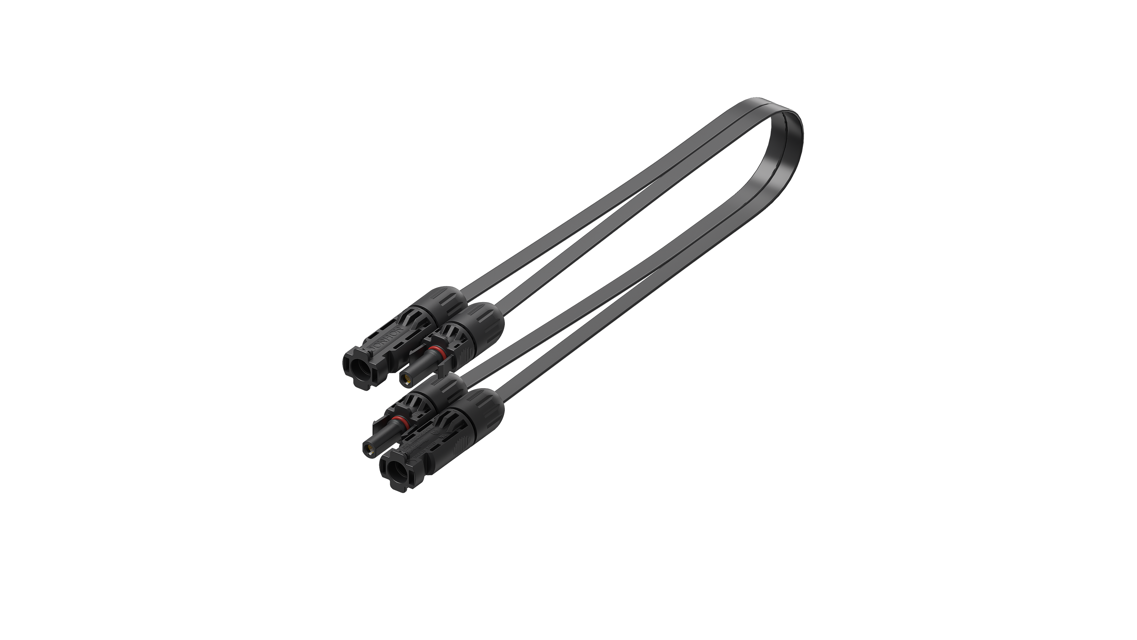 Jackery Fr Jackery Câble Solaire Mc4 Plat (1,5 Mètre) Pour Connecter Panneaux Solaires Et Batterie