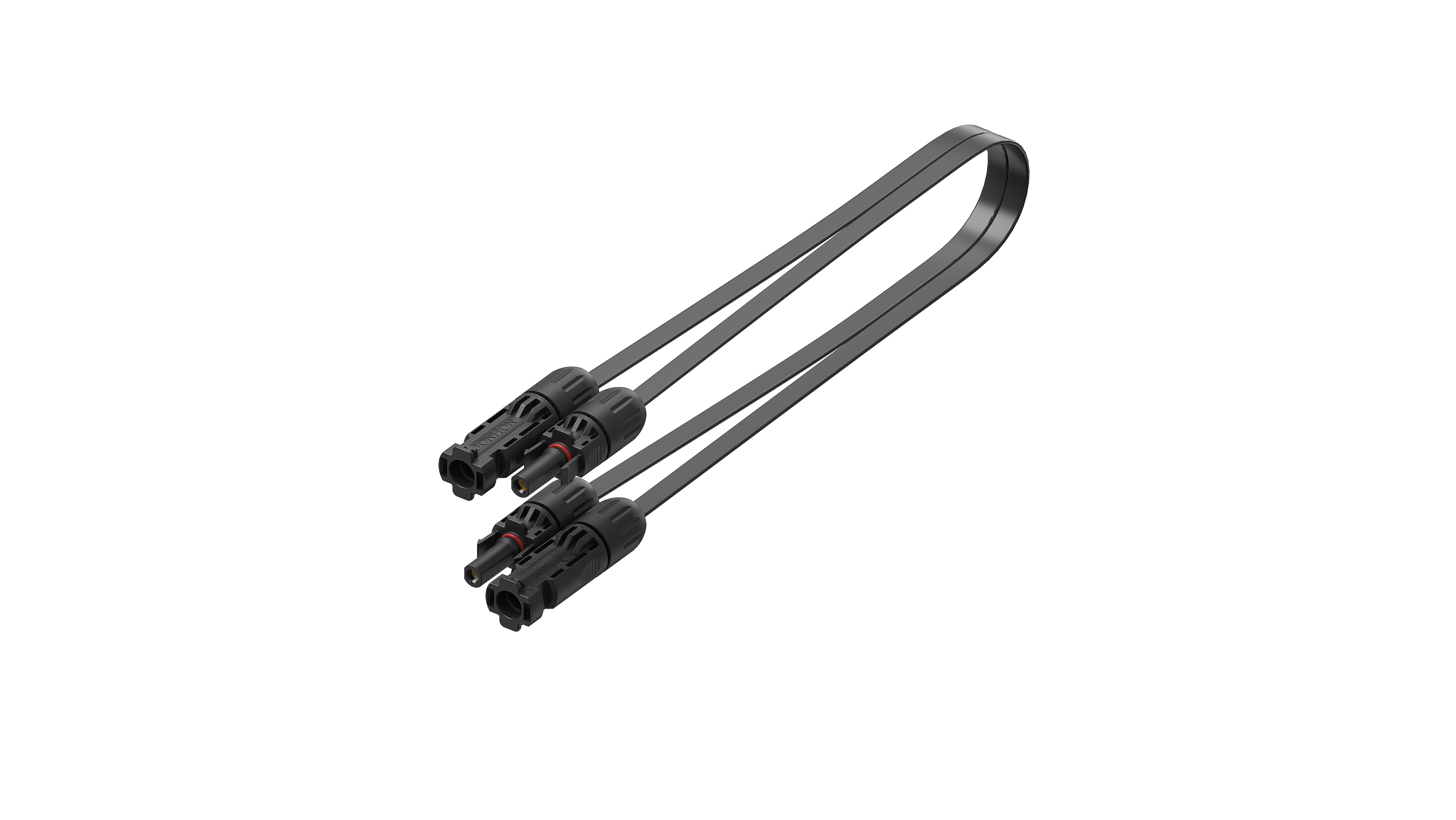 Jackery Câble solaire MC4 plat (1,5 mètre) pour connecter panneaux solaires et batterie