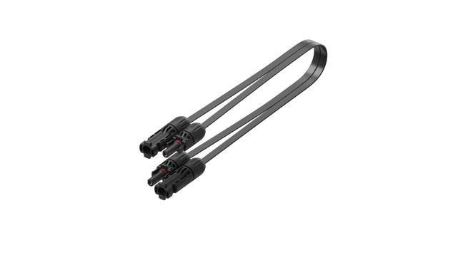 Jackery 2 câbles solaires plats 1,5 m pour 1 panneau (1,5 mm)