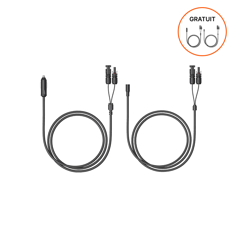 Jackery Kit de câbles de recharge portable