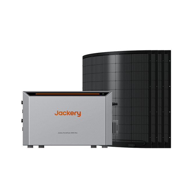 Jackery HomePower 2000 Ultra Kit solaire avec batterie