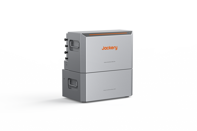 Jackery HomePower 2000 Ultra avec une batterie additionnelle