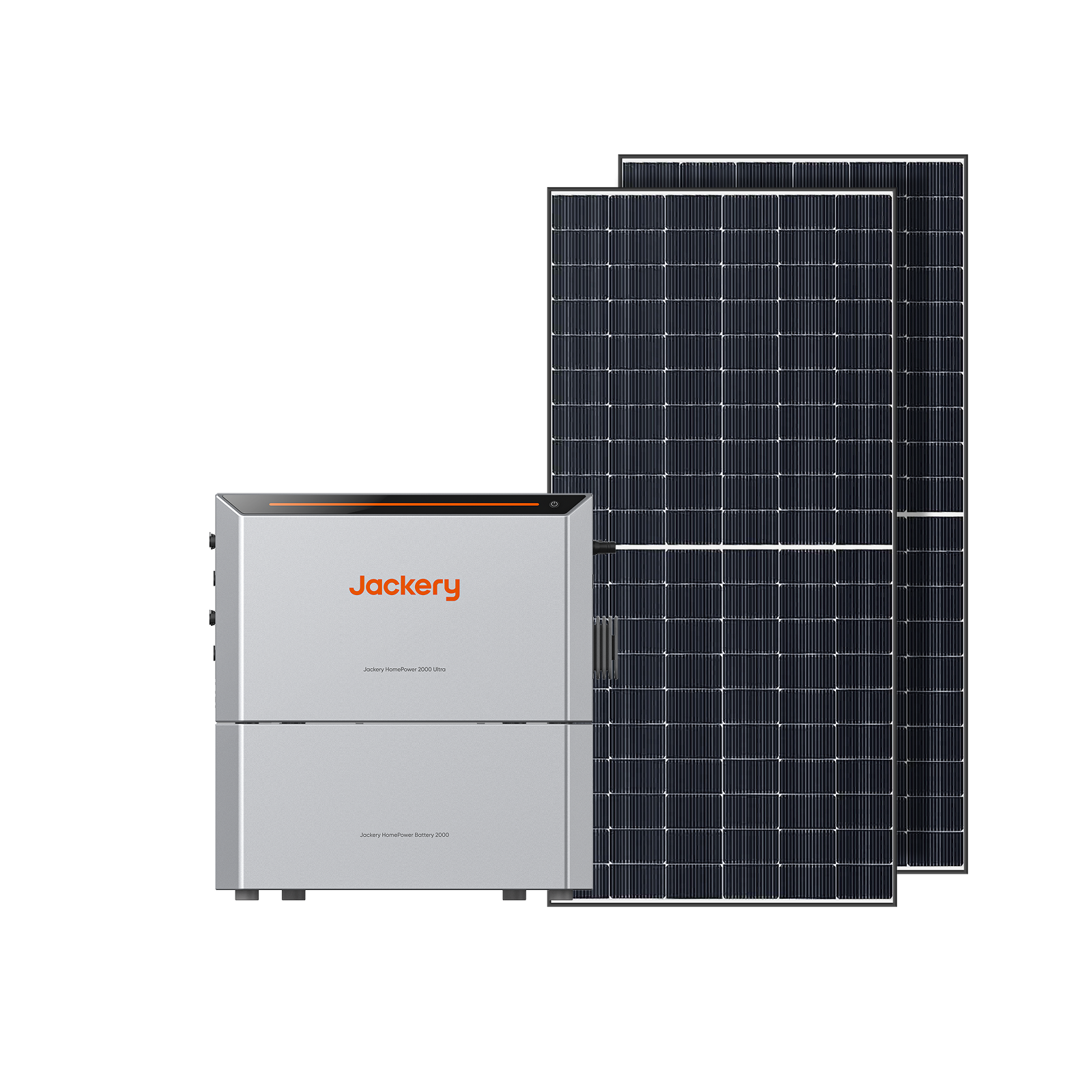 Jackery HomePower 2000 Ultra + Panneaux bifaciaux