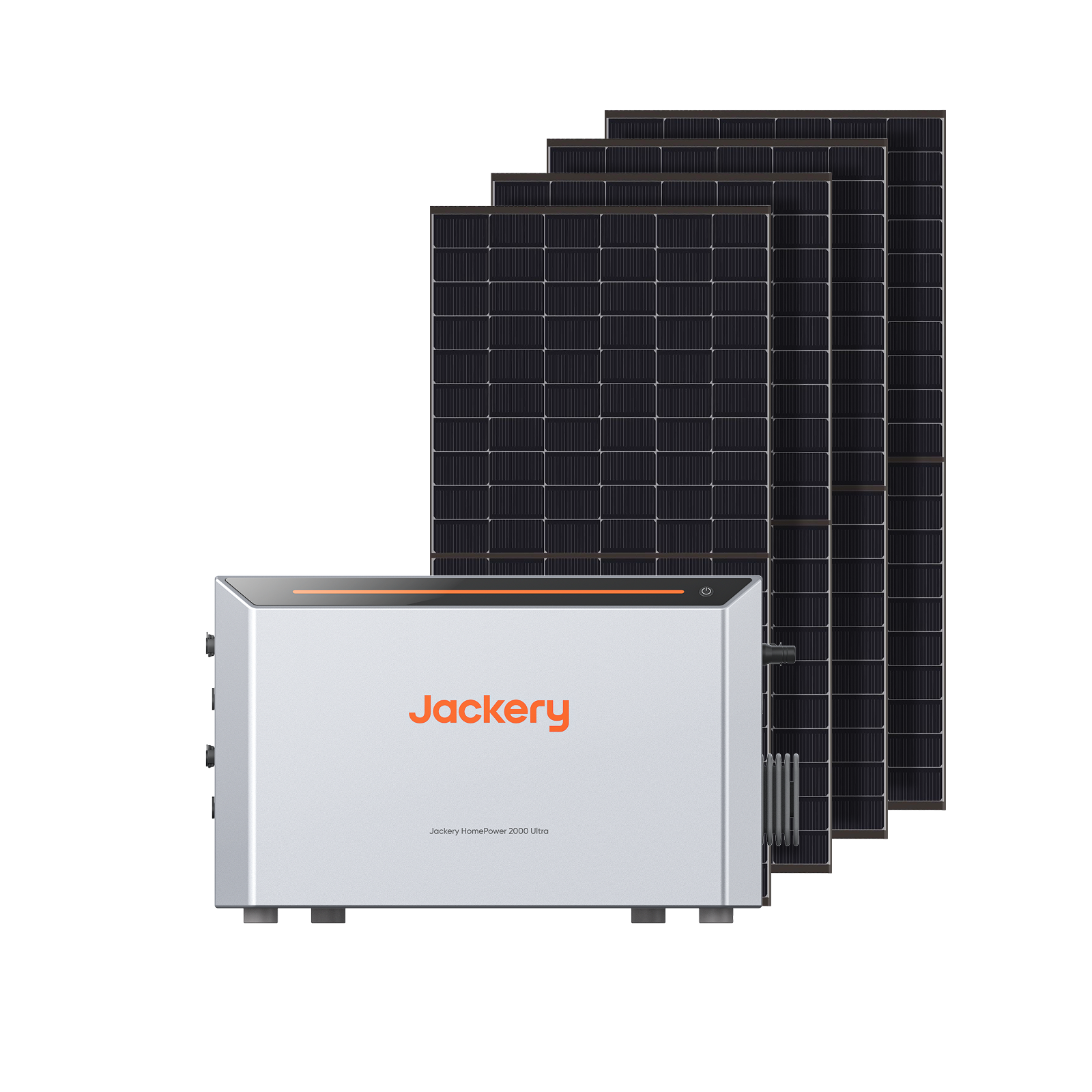 Jackery HomePower 2000 Ultra + Panneaux bifaciaux Kit solaire avec batterie