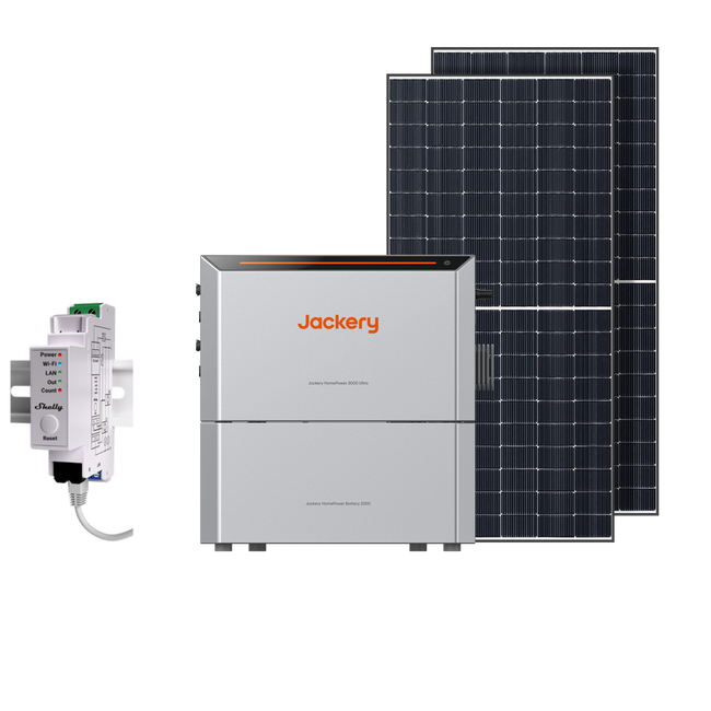 Jackery HomePower 2000 Ultra avec une batterie additionnelle