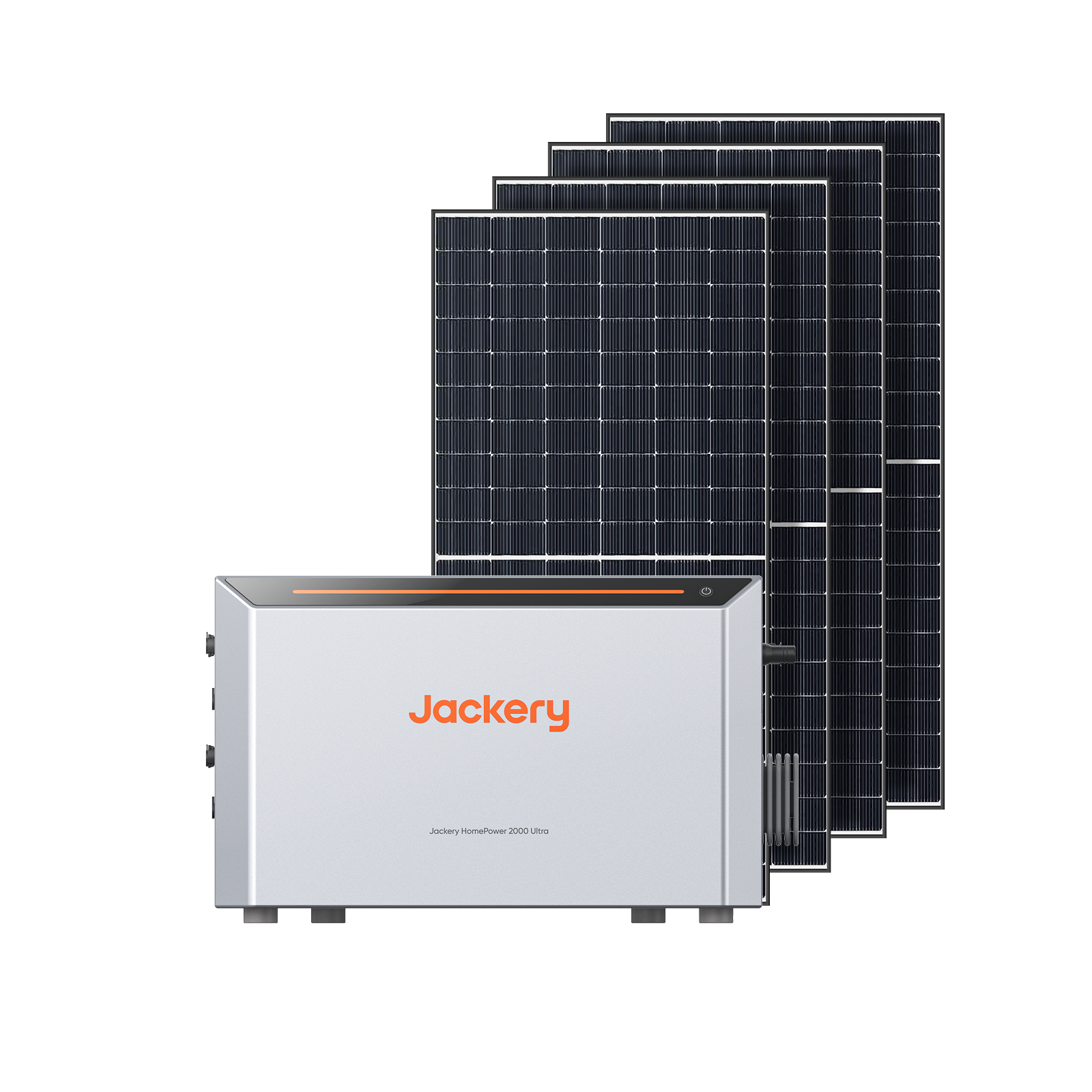 Jackery HomePower 2000 Ultra + Panneaux bifaciaux