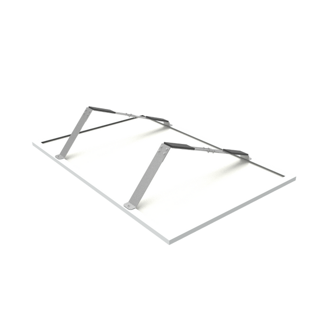 Support de panneau solaire pour toit plat et jardin pour 1 panneau