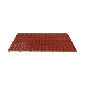 Support de panneaux solaires pour toit incliné pour 2 panneaux